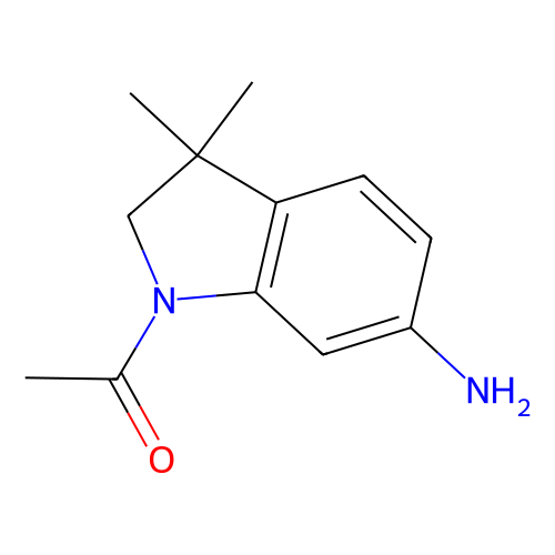 1-(6-amino-3,3-dimethyl-2,3-dihydro-1h-indol-1-yl)ethan-1-one (c09-0724-381)