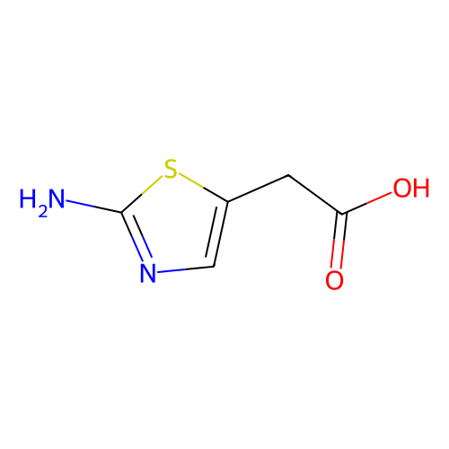 2-(2-amino-1,3-thiazol-5-yl)acetic acid