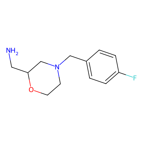 2-aminomethy-4-(4-fluorobenzyl)morpholine (c09-0724-794)