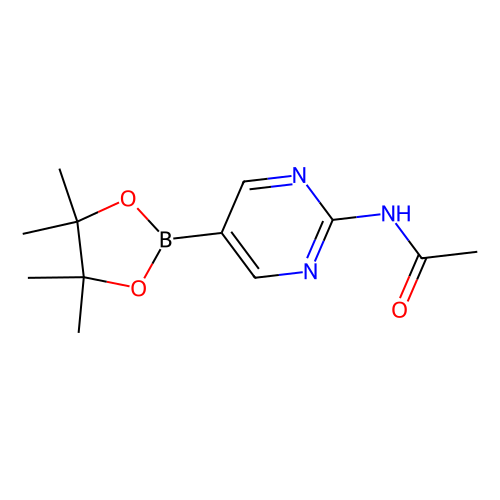 2-acetamidopyrimidine-5-boronic acid, pinacol ester (c09-0724-977)