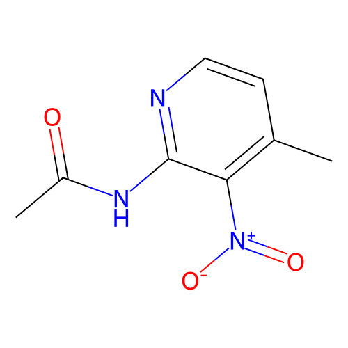 2-acetamido-3-nitro-4-picolline