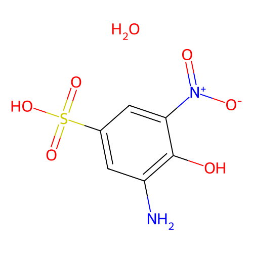 3-amino-4-hydroxy-5-nitrobenzene-1-sulfonic acid hydrate