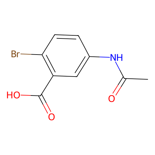 5-acetamido-2-bromobenzoic acid