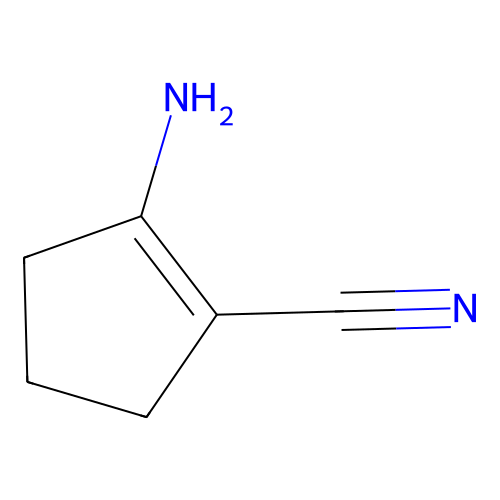 2-amino-1-cyclopentene-1-carbonitrile (c09-0725-670)