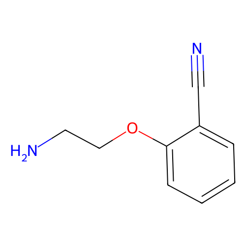 2-(2-aminoethoxy)benzonitrile (c09-0726-208)