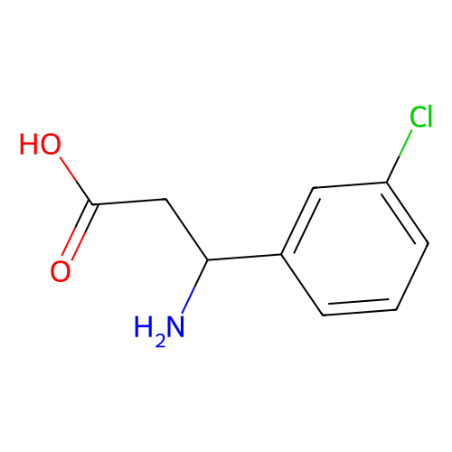 3-amino-3-(3-chlorophenyl)propanoic acid (c09-0726-408)