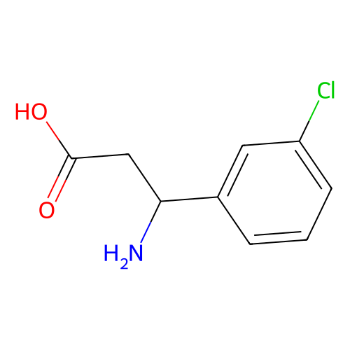 3-amino-3-(3-chlorophenyl)propanoic acid (c09-0726-409)