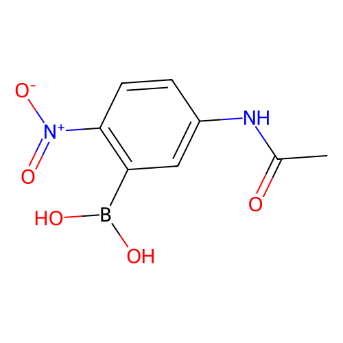 5-acetamido-2-nitrophenylboronic acid (c09-0726-597)