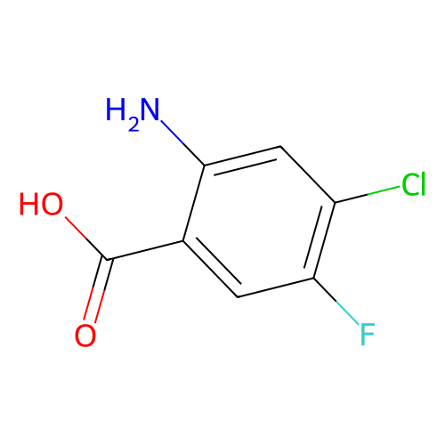 2-amino-4-chloro-5-fluorobenzoic acid (c09-0727-166)