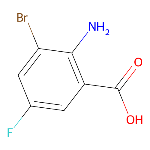 2-amino-3-bromo-5-fluorobenzoic acid (c09-0727-703)