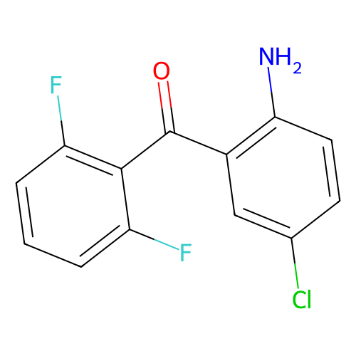 (2-amino-5-chlorophenyl)(2,6-difluorophenyl)methanone (c09-0727-737)