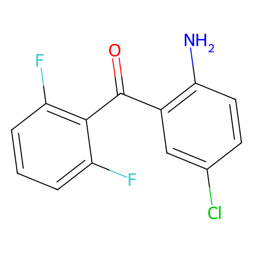 (2-amino-5-chlorophenyl)(2,6-difluorophenyl)methanone (c09-0727-738)