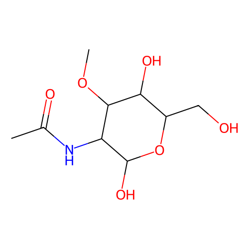n-acetyl-3-o-methyl-d-glucosamine (3-o-methyl-n-acetyl-d-glucosamine) (c09-0728-910)