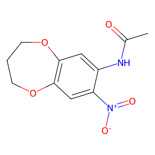 7-acetamido-8-nitro-3,4-dihydro-2h-1,5-benzodioxepine (c09-0730-109)