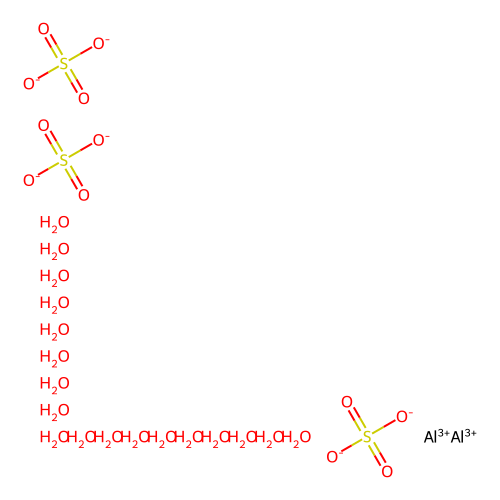 aluminum sulfate octadecahydrate (c09-0730-111)