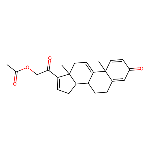 21-hydroxypregna-1,4,9(11),16-tetraene-3,20-dione 21-acetate (c09-0730-709)