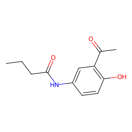 2-acetyl-4-butyramidophenol (c09-0730-715)