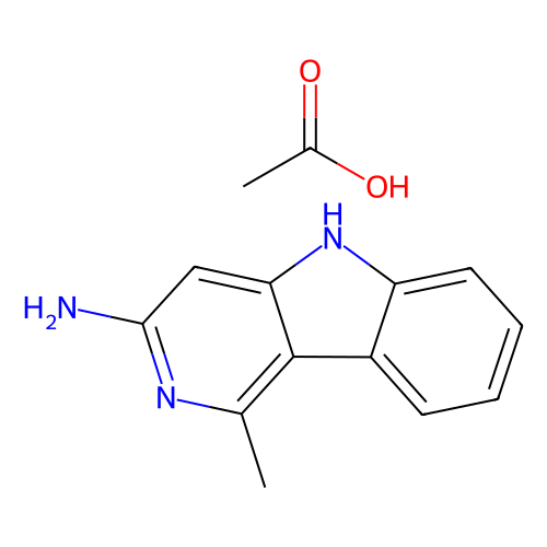 3-amino-1-methyl-5h-pyrido[4,3-b]indole acetate