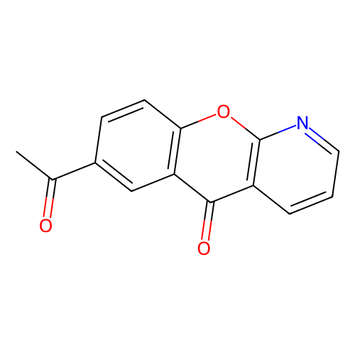 7-acetyl-5-oxo-5h-[1]benzopyrano[2,3-b]pyridine