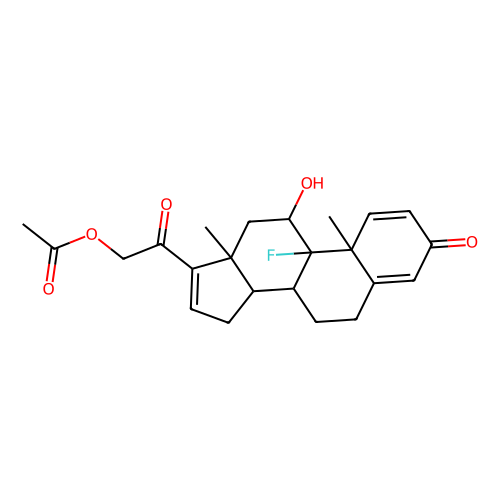 21-acetoxy-9α-fluoro-11β-hydroxypregna-1,4,16-triene-3,20-dione