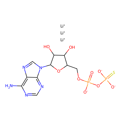 adenosine 5′-o-(2-thiodiphosphate), trilithium salt