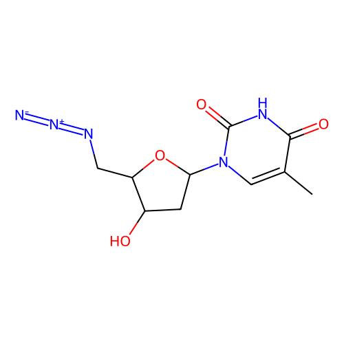 5′-azido-5′-deoxythymidine (c09-0732-068)