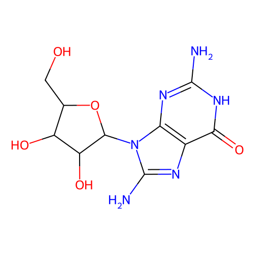 8-aminoguanosine (c09-0732-490)