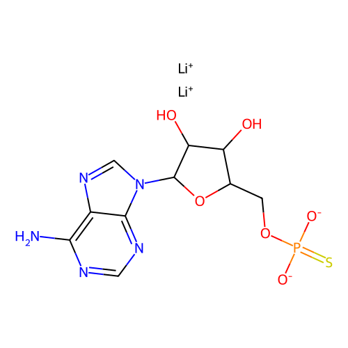 adenosine 5′-o-thiomonophosphate dilithium salt (c09-0732-703)