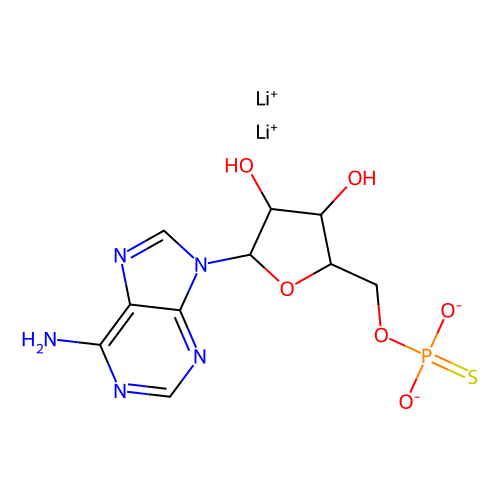 adenosine 5′-o-thiomonophosphate dilithium salt (c09-0732-704)