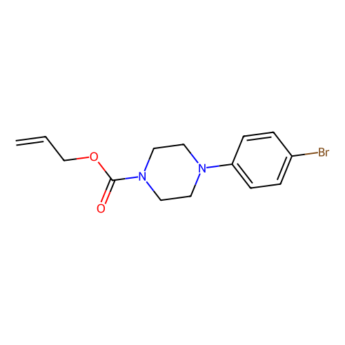 allyl 4-(4-bromophenyl)piperazine-1-carboxylate (c09-0733-305)