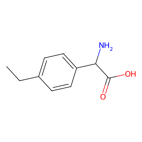 amino(4-ethylphenyl)acetic acid (c09-0733-347)