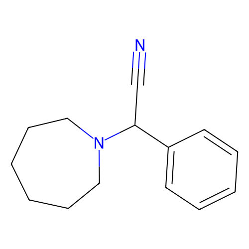 azepan-1-yl(phenyl)acetonitrile