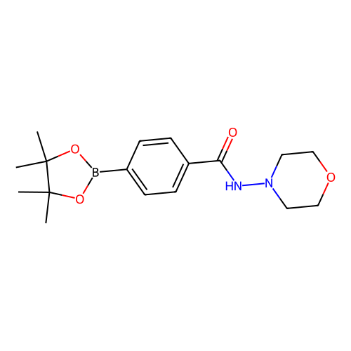 [4-(4′-aminomorpholine-1-carbonyl)phenyl]boronic acid pinacol ester
