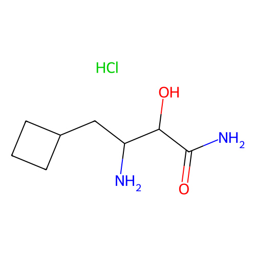β-amino-α-hydroxycyclobutanebutanamide hydrochloride