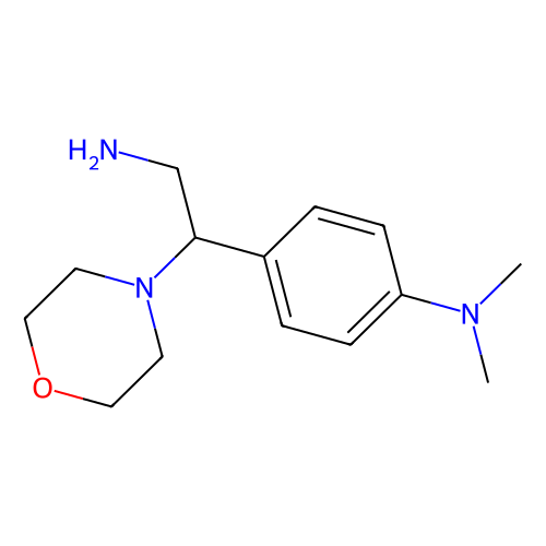 [4-(2-amino-1-morpholin-4-yl-ethyl)-phenyl]-dimethyl-amine (c09-0733-842)