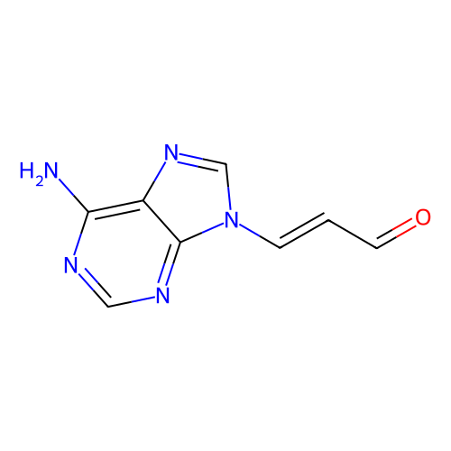 3-(6-amino-9h-purin-9-yl)-2-propenal