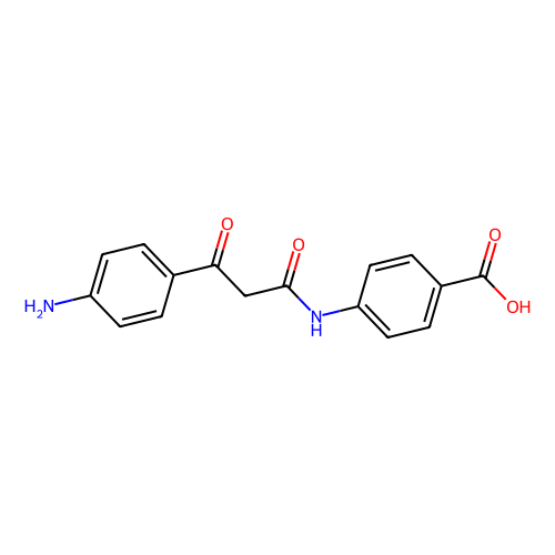 4-{[3-(4-aminophenyl)-3-oxopropanoyl]-amino}benzoic acid
