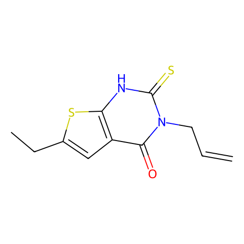 3-allyl-6-ethyl-2-mercapto-3h-thieno[2,3-d]pyrimidin-4-one (c09-0734-029)