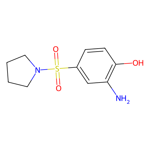 2-amino-4-(pyrrolidine-1-sulfonyl)-phenol (c09-0734-076)