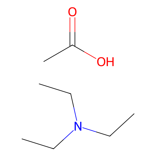 acetic acid - triethylamine solution 2:1