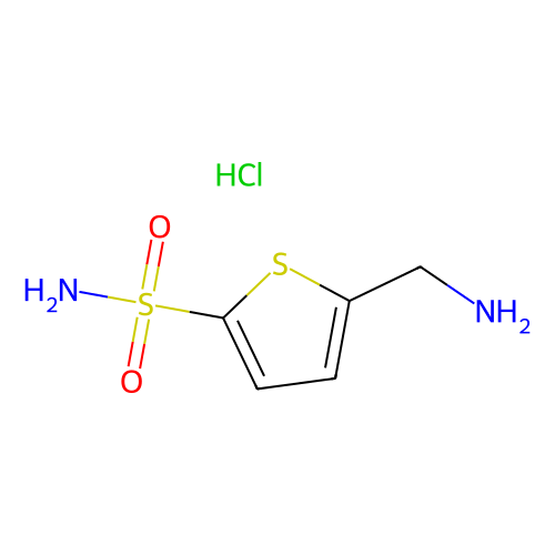 5-(aminomethyl)thiophene-2-sulfonamide hydrochloride (c09-0734-274)