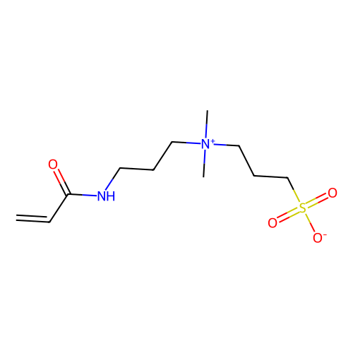 3-[(3-acrylamidopropyl)dimethylammonio]propane-1-sulfonate (c09-0734-512)