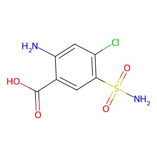 2-amino-4-chloro-5-sulfamoylbenzoic acid (c09-0739-118)