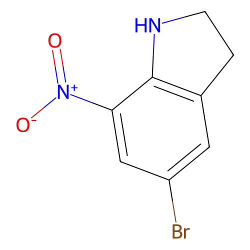 5-bromo-7-nitroindoline (c09-0746-726)