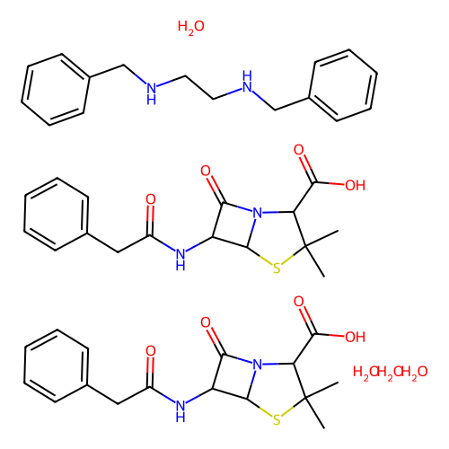 benzathine penicilline g tetrahydrate (c09-0747-186)