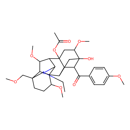 bulleyaconitine a (c09-0747-422)