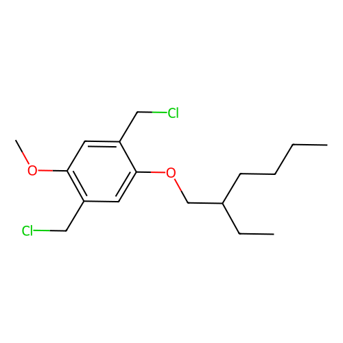 2,5-bis(chloromethyl)-1-methoxy-4-(2-ethylhexyloxy)benzene (c09-0747-902)