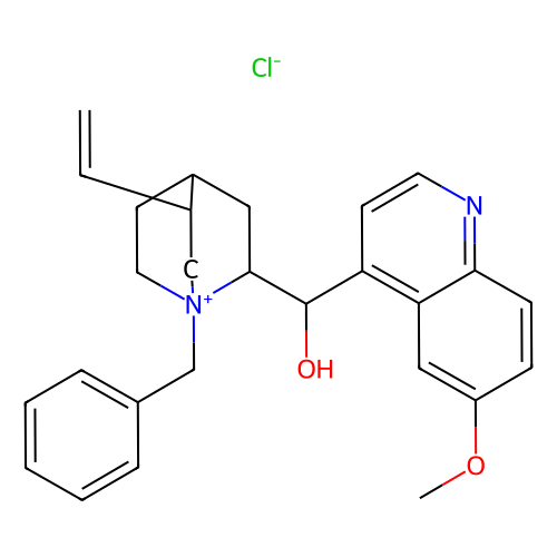 n-benzylquinidinium chloride [chiral phase-transfer catalyst] (c09-0749-102)