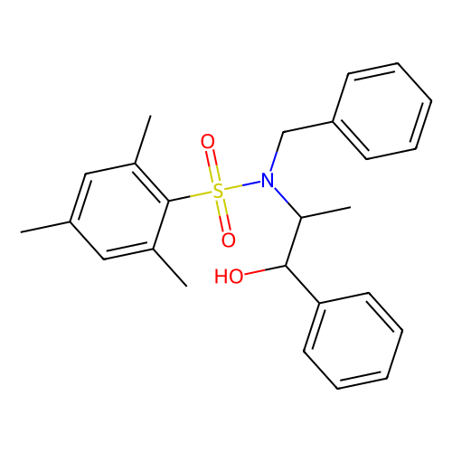 (1r,2s)-2-[n-benzyl-n-(mesitylenesulfonyl)amino]-1-phenyl-1-propanol (c09-0749-159)