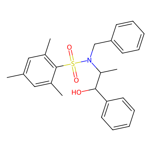 (1s,2r)-2-[n-benzyl-n-(mesitylenesulfonyl)amino]-1-phenyl-1-propanol (c09-0749-164)